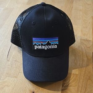 Unisex Patagonia Black Trucker Hat